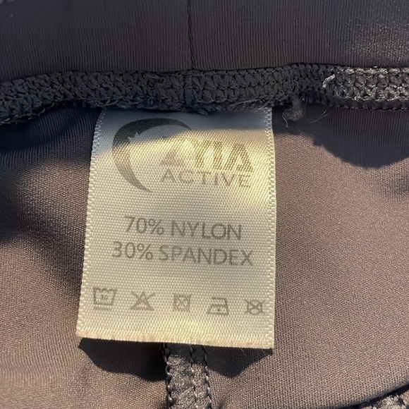 Zyia Active Peak Zipper Jogger Size S Gray Ankle-Zip Activewear Pant Athleisure - Picture 5 of 14